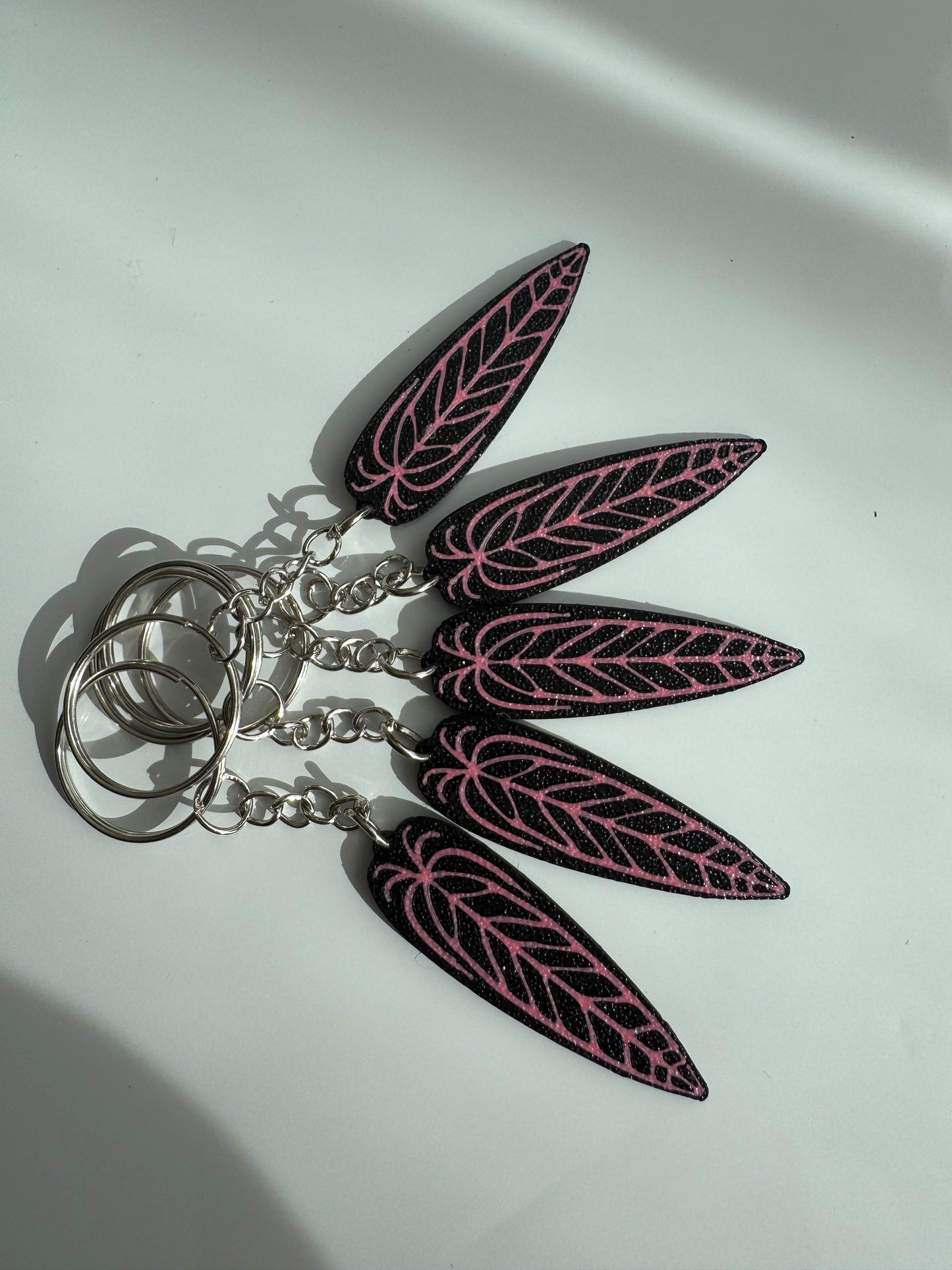 Schlüsselanhänger Anthurium 3d gedruckt