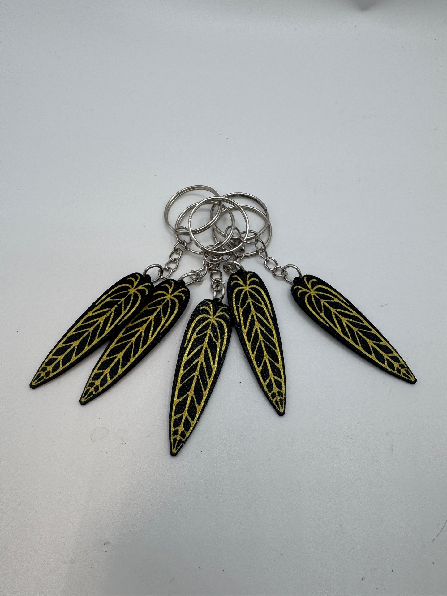 Schlüsselanhänger Anthurium 3d gedruckt