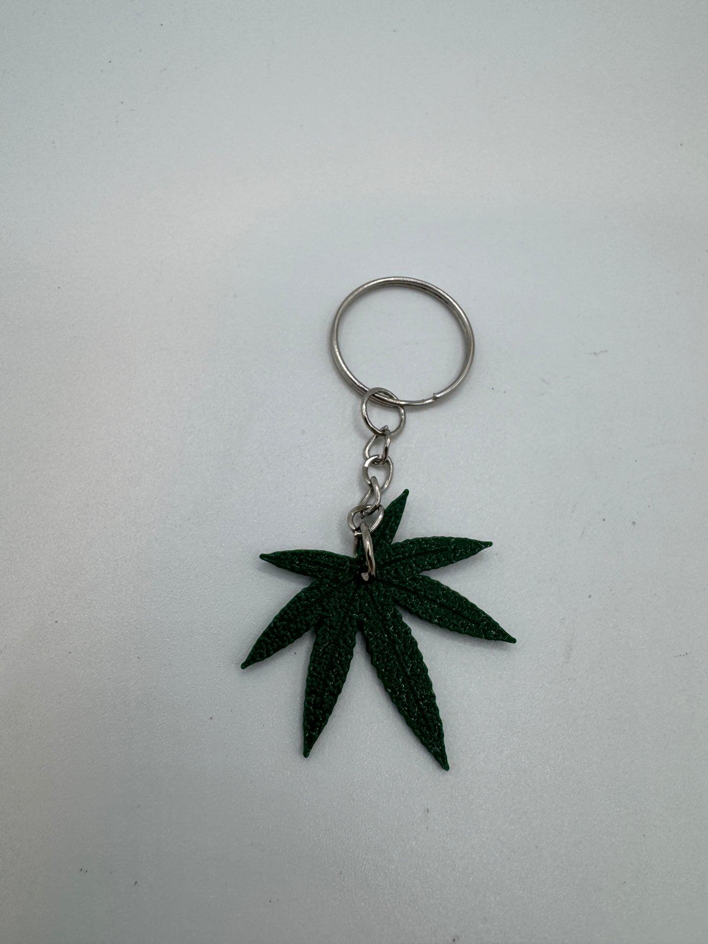 Schlüsselanhänger Cannabis / Hanf 3d gedruckt