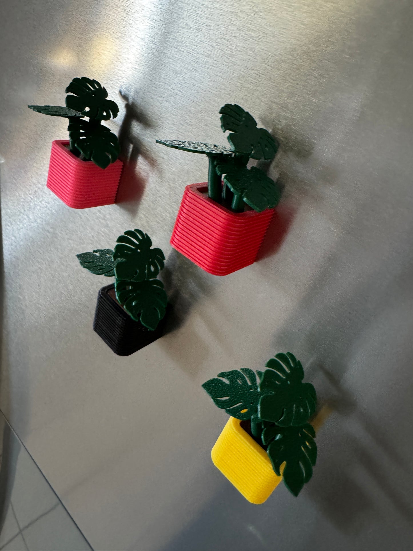 Kühlschrankmagnet Monstera