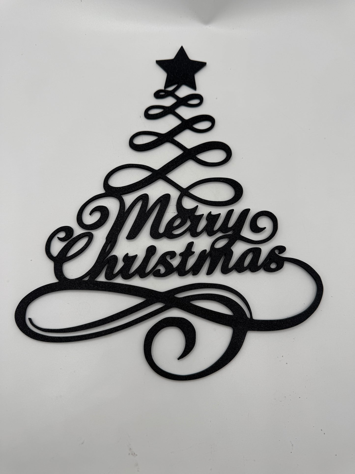 Wanddeko Merry Cristmas Baum