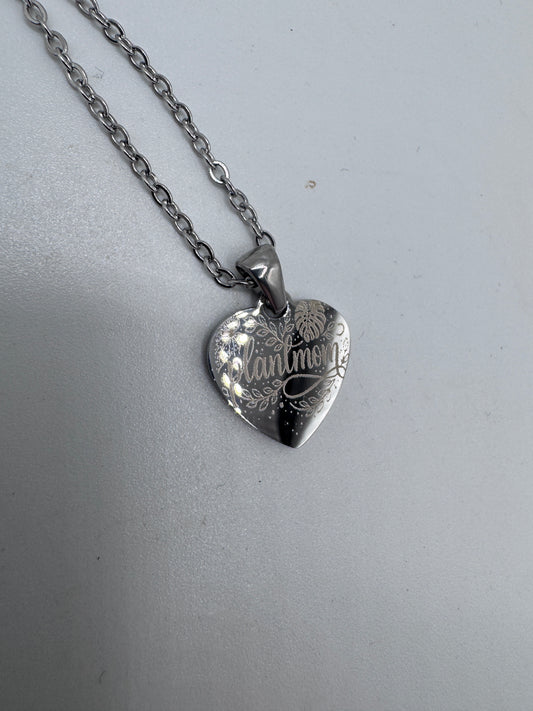 Halskette Edelstahl Plant mom