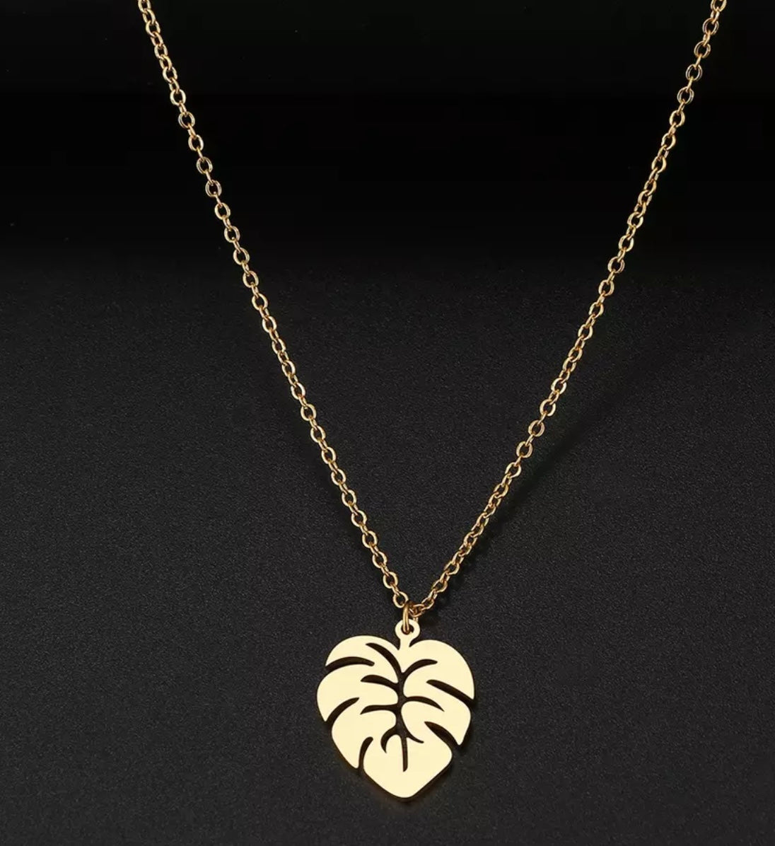 Halskette Monstera 1